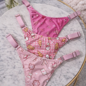 colaless estampadas rosas pack x6
