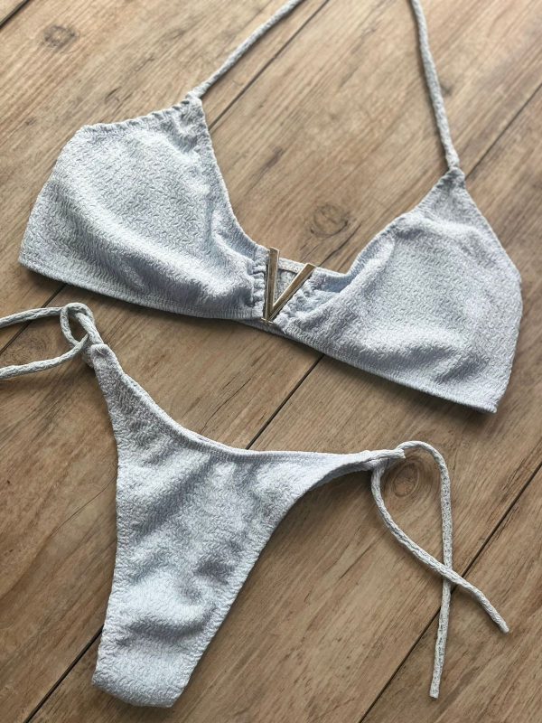 bikini lycra avíos corte v pack x6